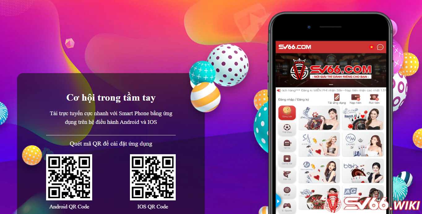 Tải ứng dụng SV66 đơn giản và dễ dàng